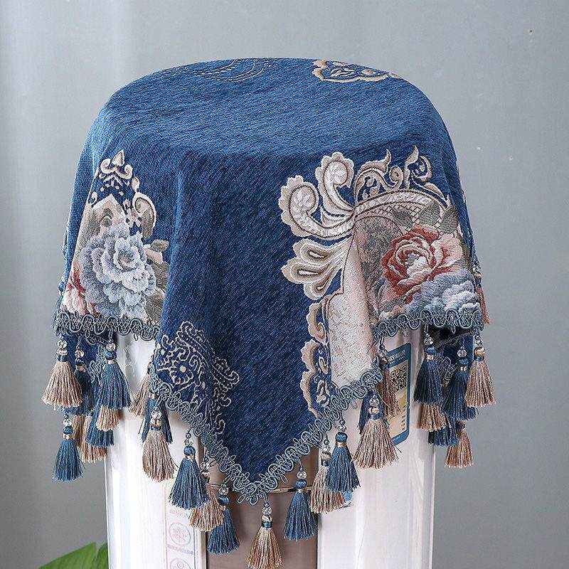 高档通用圆柱空调罩格力海尔美的立式柜机防尘罩开机不取万能盖巾