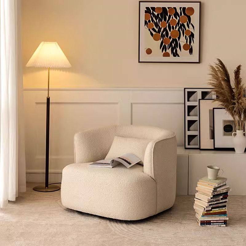 轻奢北欧书房卧室客厅居家懒人沙发单人极简高级感网红休闲ins