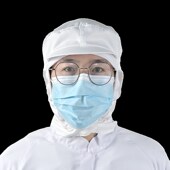 包头发防尘帽子透气卫生网鸭舌防护帽男女食品车间工作防掉发餐饮