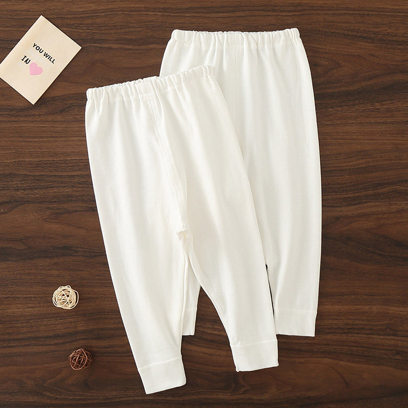 纯白色儿童纯棉卫生裤秋冬男童内搭裤女童居家裤卫生裤宝宝幼儿园,童装/婴儿装/亲子装,保暖裤,淘宝优惠券,粉丝福利购,淘宝优惠卷