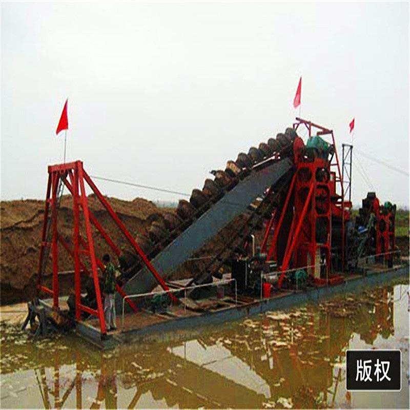 抽沙船小型连续工作抽沙船河道水库采砂挖沙设备操作简单用途广泛