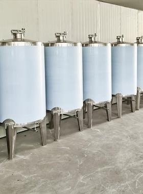 500斤1000斤立式储酒罐304不锈钢白酒储罐密封白钢桶