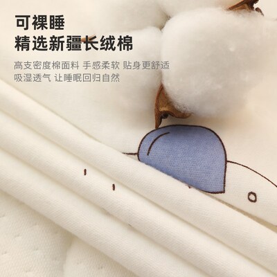 婴儿床笠纯棉宝宝床垫套儿童拼接床罩幼儿园午睡专用防滑保护垫