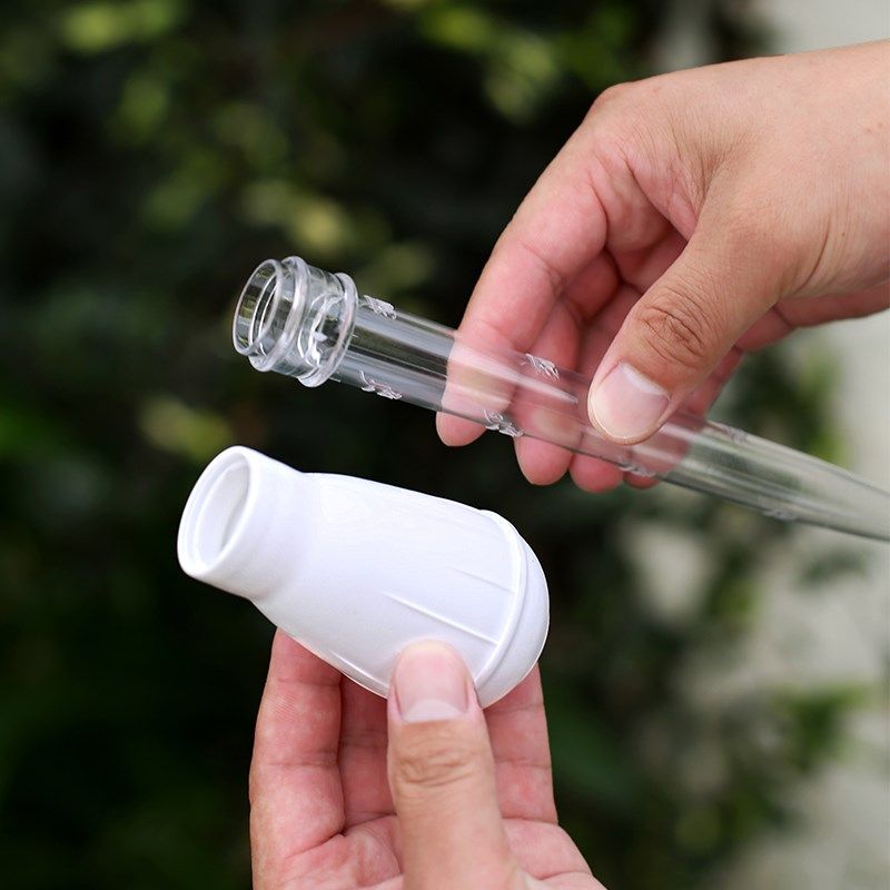 花盆托盘吸水器园艺工具底座积水神器大吸管迷你换水抽水器大滴管