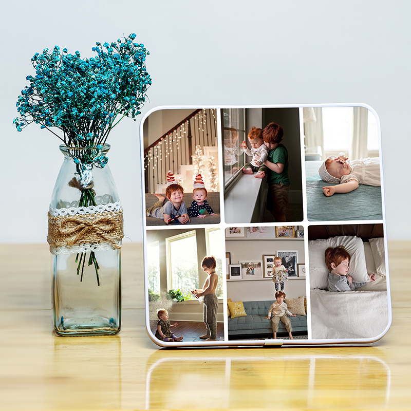 九宫格相框照片摆台定制影楼拉米娜挂墙包邮修图组合放大冲洗制作