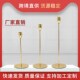 欧式 铁艺蜡烛台餐桌铁艺单头烛台创意北欧电镀婚庆金色烛台摆件