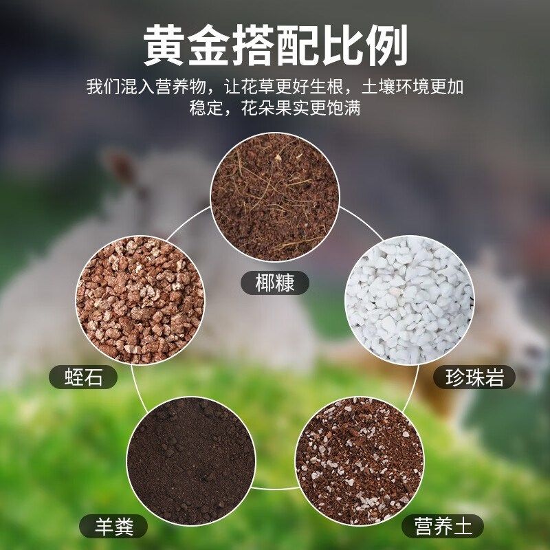 羊粪营养土10L鸡粪蚯蚓粪腐熟发酵有机肥料养花种菜专用植物通用,鲜花速递/花卉仿真/绿植园艺,家庭园艺肥料,淘宝优惠券,粉丝福利购,淘宝优惠卷