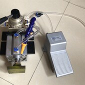 木工工具机械配件方钻打孔机顶料气动气缸打眼压料方孔钻圆钻气阀