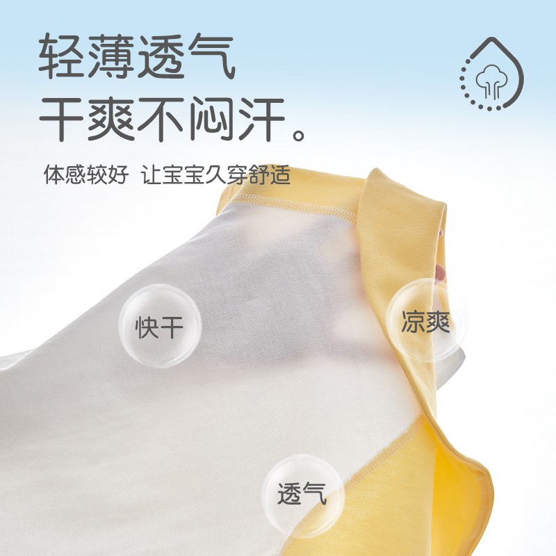 宝宝夏装短袖短裤连体衣3一12连身衣/爬服/哈衣