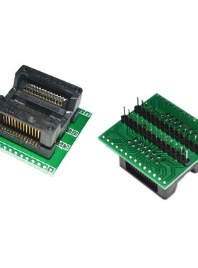 SOP28转DIP28 IC测试座 适配器适配座转换座烧录座 SOP28烧写座