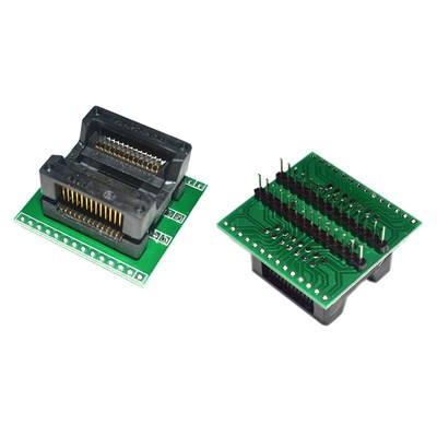 SOP28转DIP28 IC测试座 适配器适配座转换座烧录座 SOP28烧写座