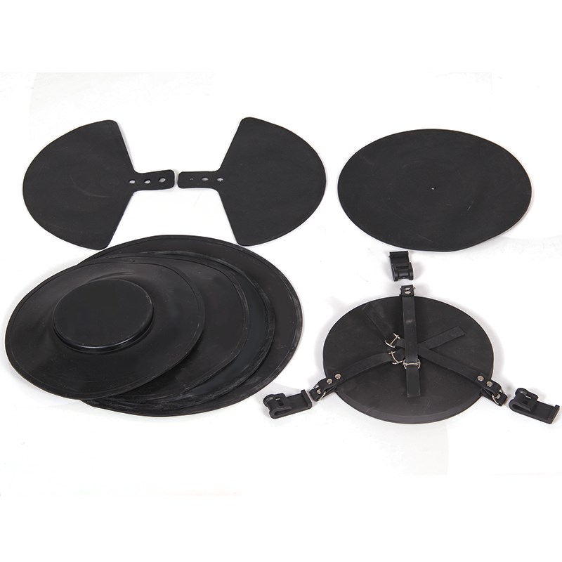 梵巢乐器黑色橡胶哑鼓垫架子鼓防扰民静音垫爵士鼓配件5鼓3镲型
