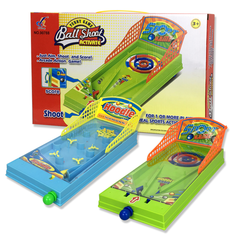 儿童益智玩具桌上桌游桌面弹珠台玩具 拍拍乐游戏机亲子互动礼物