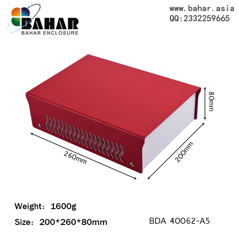 巴哈尔壳体电子检测设备仪表探测电源外壳仪器铁金属机箱BDA40062