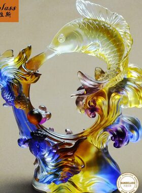 班德拉斯开业礼物创意琉璃送朋友店铺摆件家居饰品酒柜乔迁新居