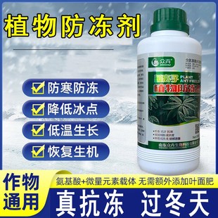 植物防冻剂抗冻防寒肥料保护剂果树蔬菜盆栽花卉树木农作物防冻液