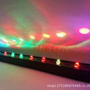 LED气泡灯鱼缸灯水族灯!00%潜水 红/蓝/黄/白/绿/紫/七彩 120CM