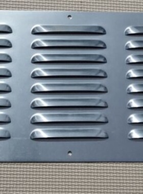 不锈钢百叶窗外墙防雨风罩通风排风口厕所卫生间门窗散气格栅盖板