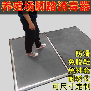 养殖场鞋子消毒脚踏盆屠宰场鞋底消毒水槽池鸡鸭猪场畜牧杀菌设备