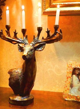 创意时尚家居饰品树脂摆件办公室酒柜电视柜橱窗书桌装饰品摆设