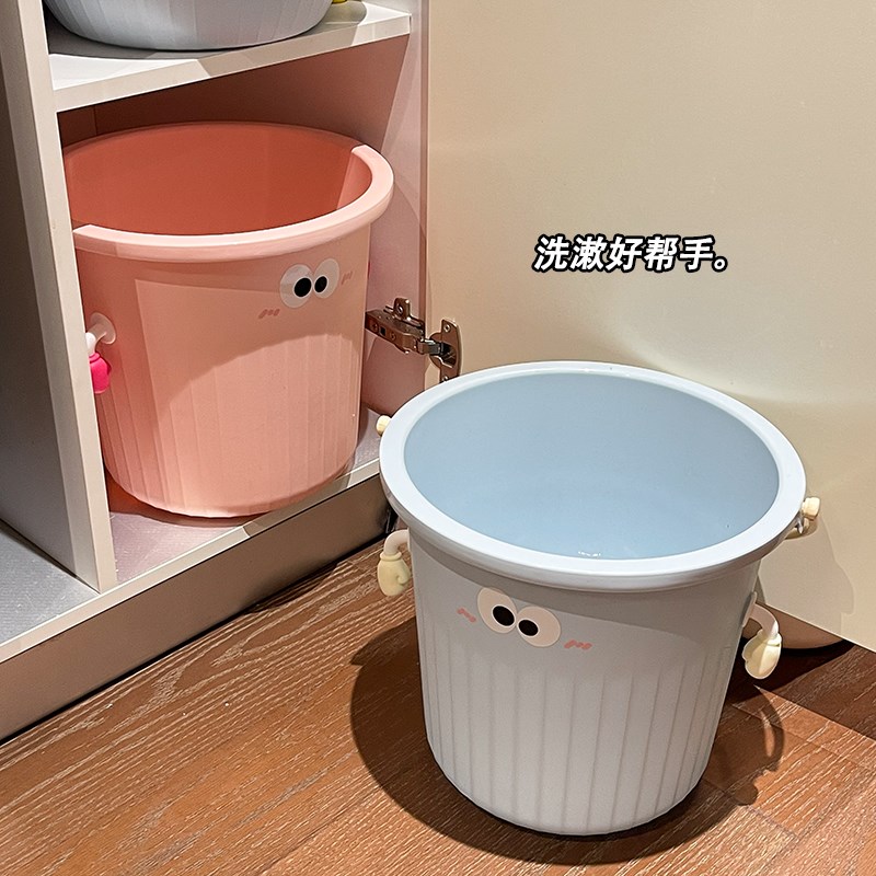 爱塑料水桶大号储水桶手提小桶学生宿舍洗衣桶家用洗澡桶加厚