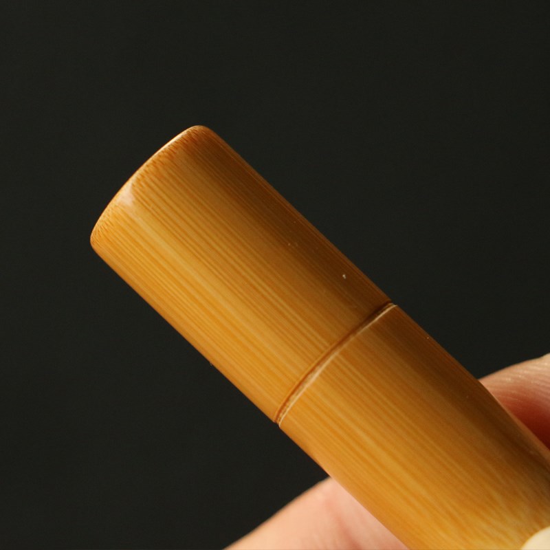 精品纯手工制作天然实心老玉竹烟嘴吸烟过滤器粗烟男生烟斗送礼品
