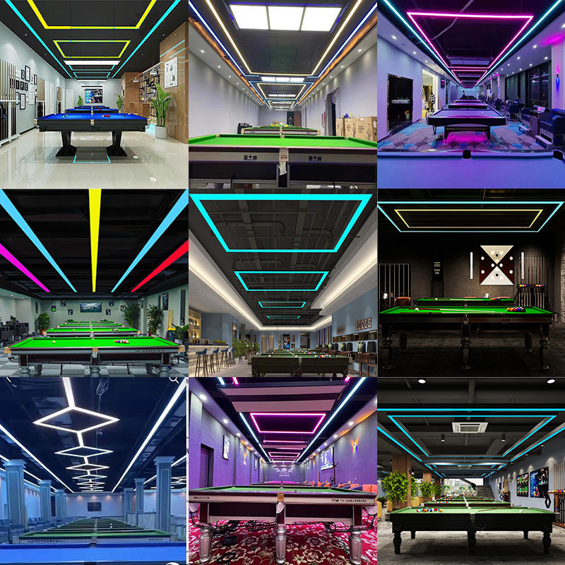 台球室吊灯桌球室台球厅灯电玩城游戏厅展厅酒吧KTV游乐场VR室灯