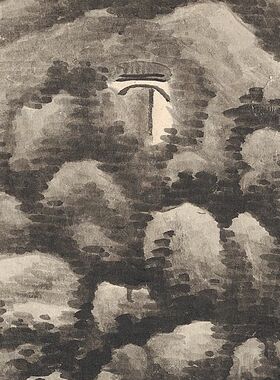 龚贤自题山水册传统水墨国画小品临摹范本装饰画艺术绢布画心