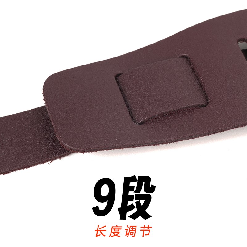 达达里奥吉他背带民谣琴带皮质肩带古典贝斯木电吉他斜挎背带