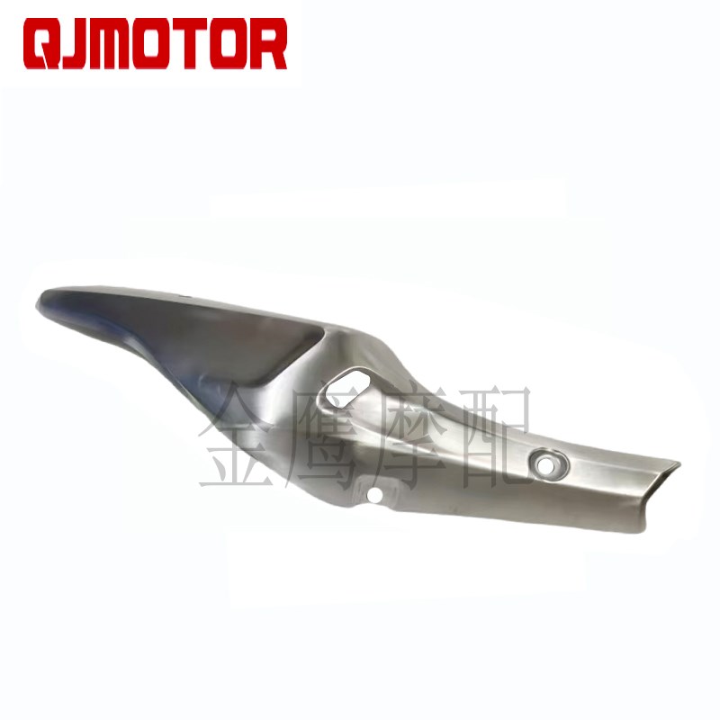 赛GSR450排气管筒体组件钱江QJ400GS-16D消声器装饰罩装饰板螺丝