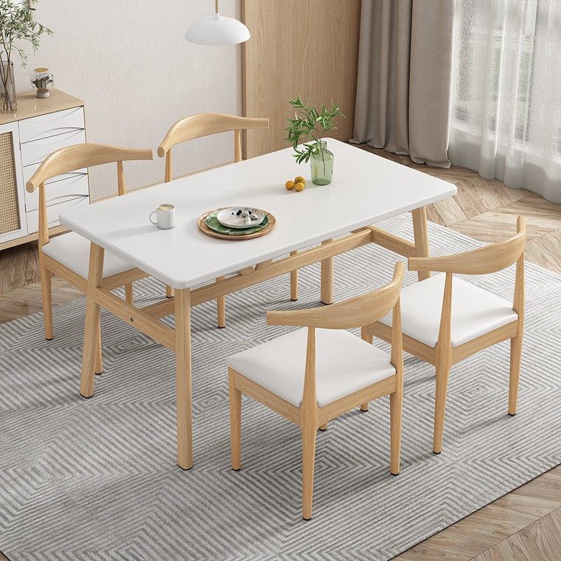 餐桌椅家用小户型出租房商用餐饮快餐饭店小吃长方形桌子椅子,住宅家具,板木餐桌,淘宝优惠券,粉丝福利购,淘宝优惠卷