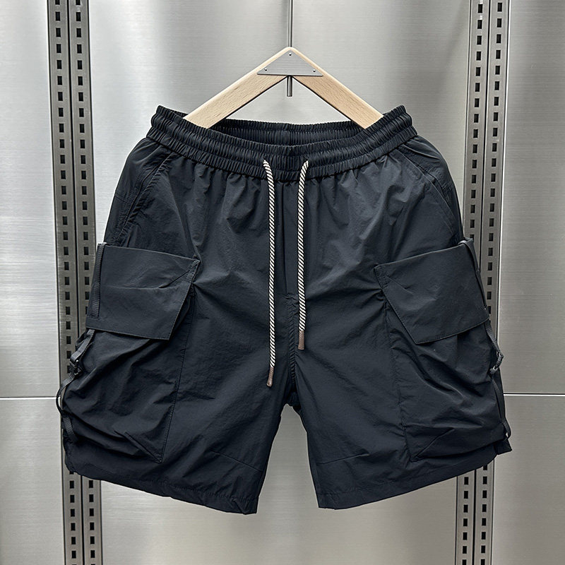 工装短裤男夏季新款休闲五分裤微阔版直筒大裤衩时尚大兜潮流宽松,男装,短裤,淘宝优惠券,粉丝福利购,淘宝优惠卷