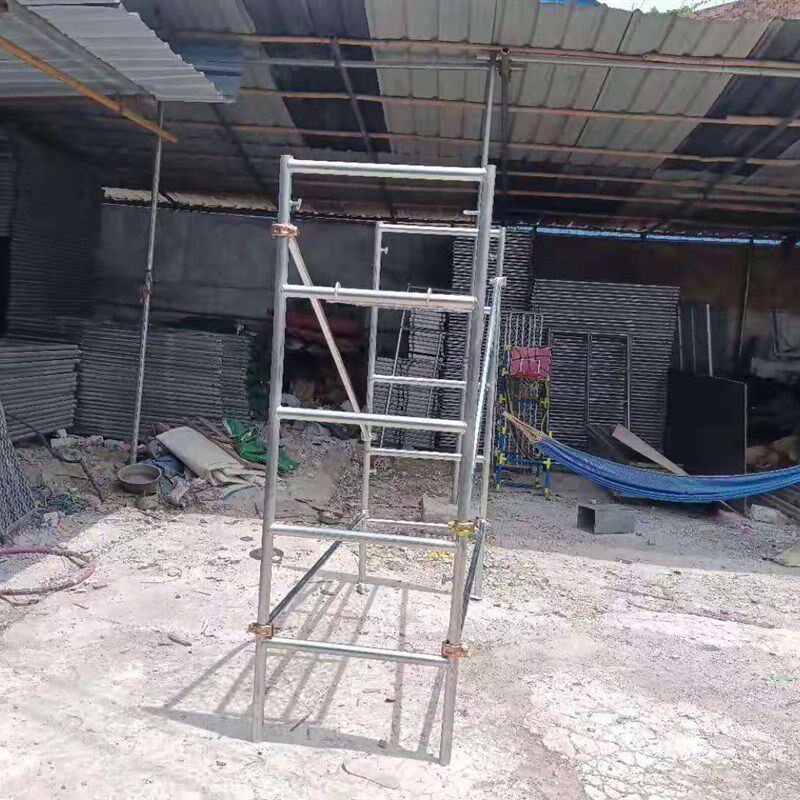 米加宽.米厚工地装修脚手架仿铝合金活动手脚架扣件式