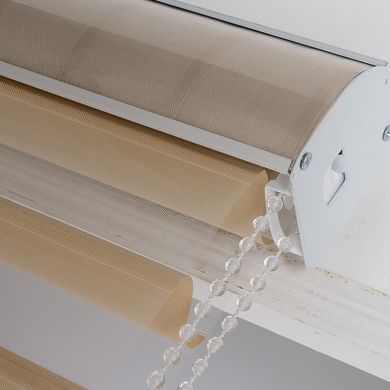 福蝶百叶窗帘卷帘免打孔厕所防水卫生间遮光升降香格里拉帘客厅