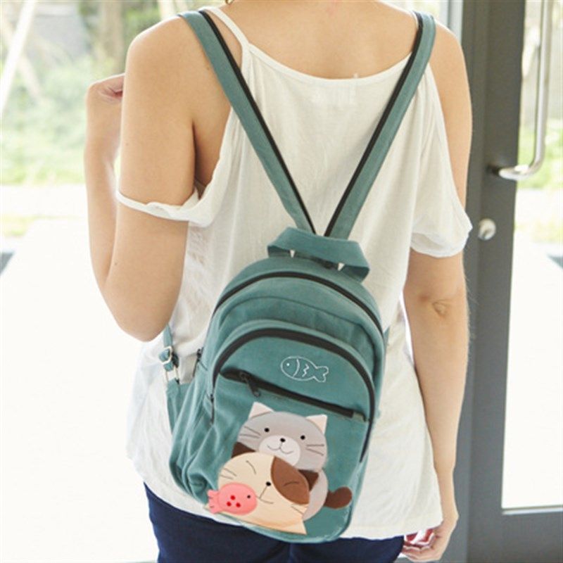 台湾啵啵猫 可爱猫咪鱼优雅单肩/双肩包/斜背胸包/小背包 610069,箱包皮具/热销女包/男包,双肩背包,淘宝优惠券,粉丝福利购,淘宝优惠卷