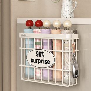 雨伞收纳架家用门口放伞置物架神器入户伞架塑料雨具沥水架子伞桶