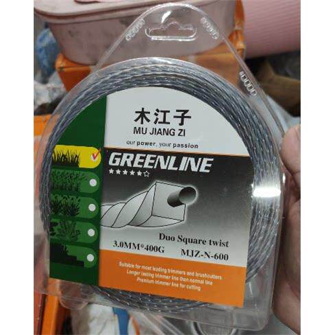 木江子打草绳螺旋状MJZ-N-600割灌机尼龙绳钢丝