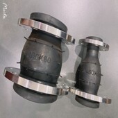 橡胶变径法兰软异径橡胶软膨胀节