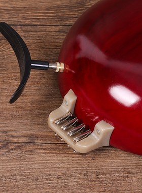 色木柳琴硬木柳琴演奏练习硬木红木色柳琴带支架琴盒