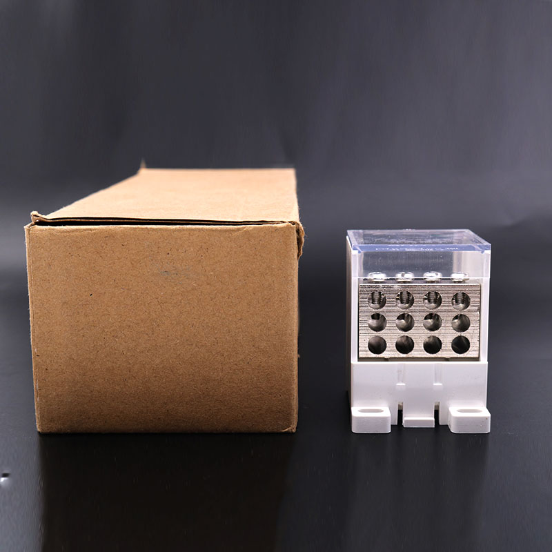 NM1塑壳断路器空气关0型分线盒1进p位出多铜电线接线端子