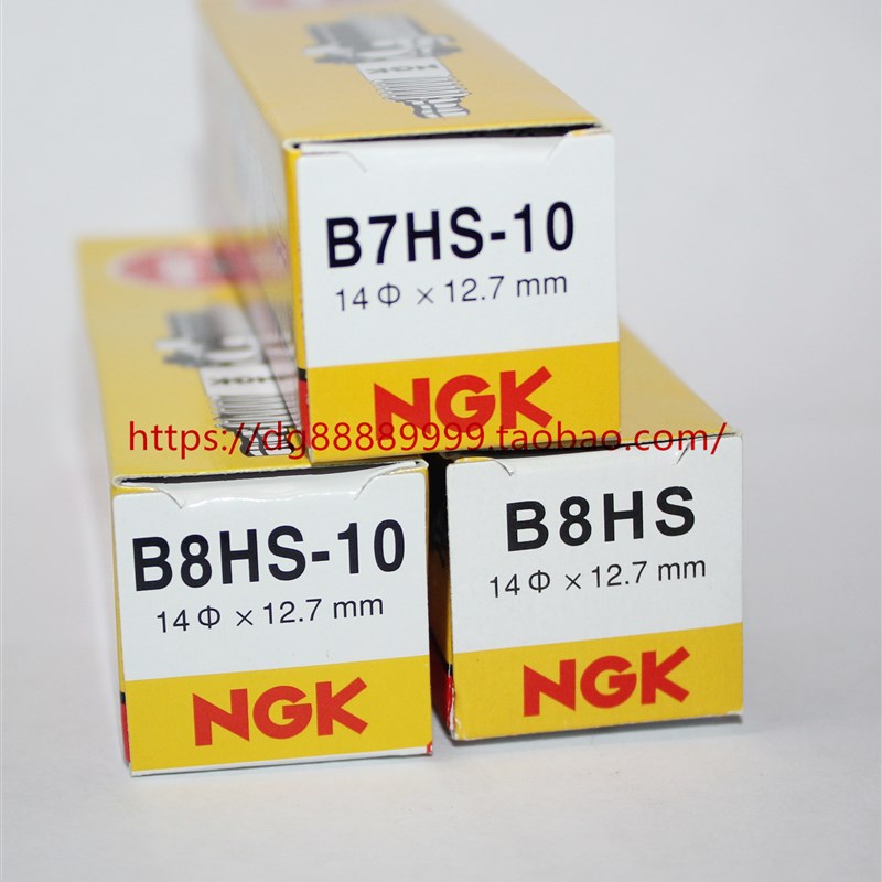 NGK火花塞B8HS B7HS-10 B8HS-10两冲程船外机摩托艇冲锋舟游艇