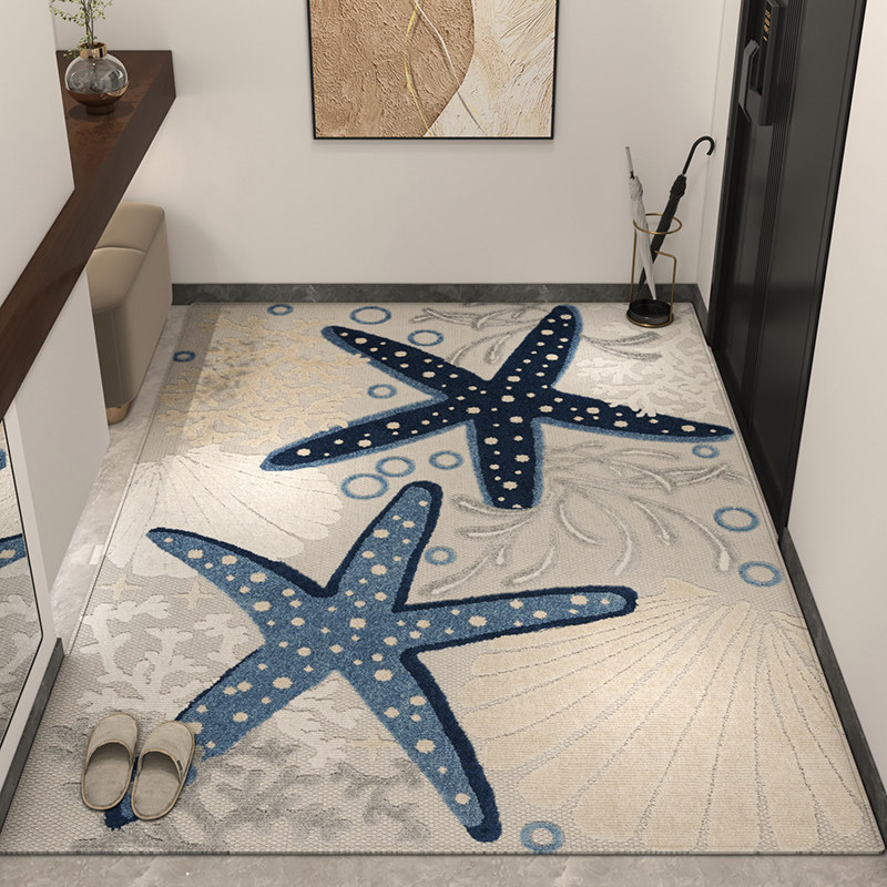 端门口入户进门地垫家用玄关门垫客厅地毯裁剪垫子防滑脚踏垫,居家布艺,入户地垫,淘宝优惠券,粉丝福利购,淘宝优惠卷