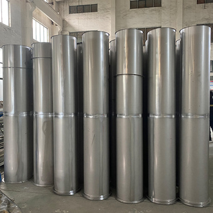 焊接风管除尘排烟管道定制无缝满焊碳钢镀锌通风螺旋管道