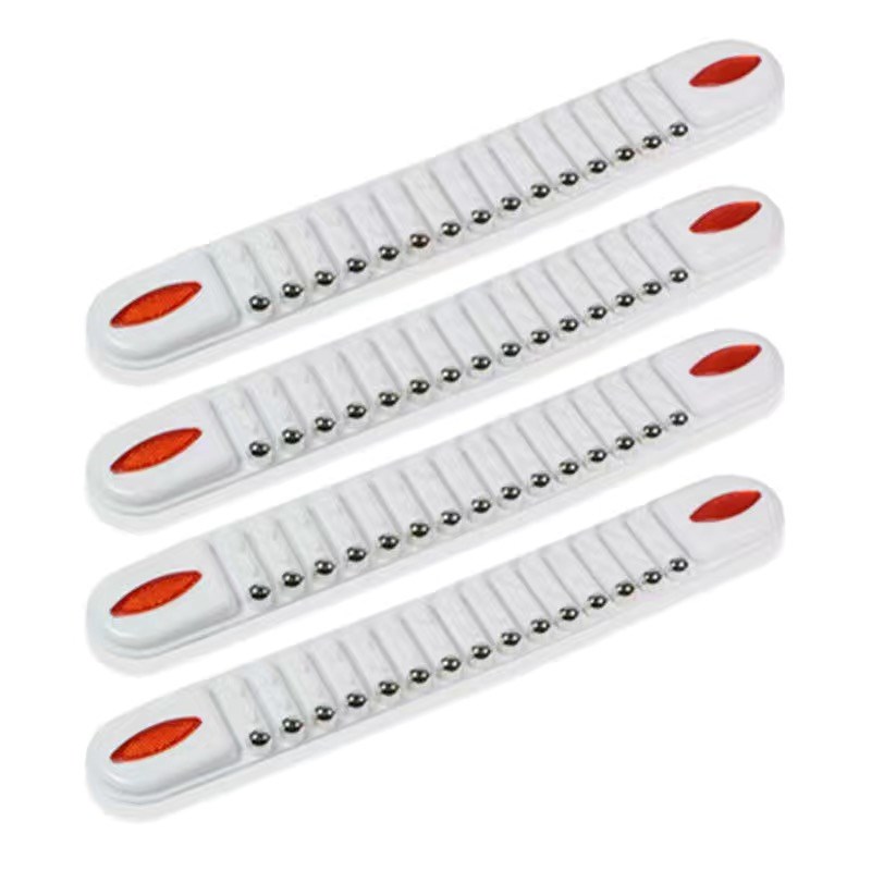 4条装 新款汽车用前后保险杠防撞胶条保护贴车载车身房管处装饰条