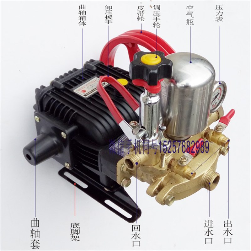 黑猫牌3WZB-26型精品三缸柱塞泵动力喷雾泵农用打药机除尘雾炮机