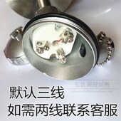 WZ法兰式 热电阻四氟热电阻N法兰测温探头热电偶