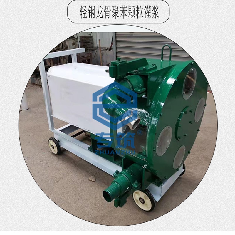聚苯颗粒灌浆自流平发泡水泥砂浆工业软管泵大流量蠕动挤压注浆泵