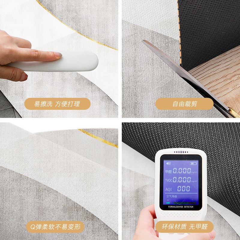 云朵浴室地垫硅藻泥超强吸水垫卫生间淋浴门口软垫子厕所速干地毯