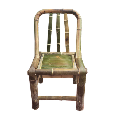 竹椅子靠背椅手工老式竹编藤椅子家用阳台小竹凳竹子椅编织矮