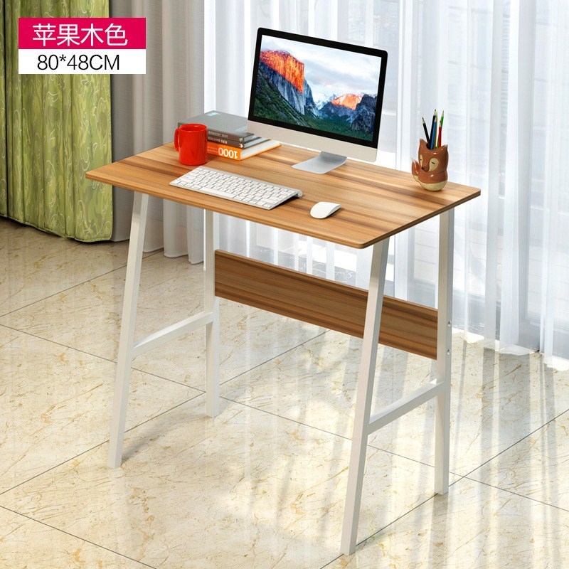 书桌子5电脑台式100cm宽0的1一米长卧室0高75厘米